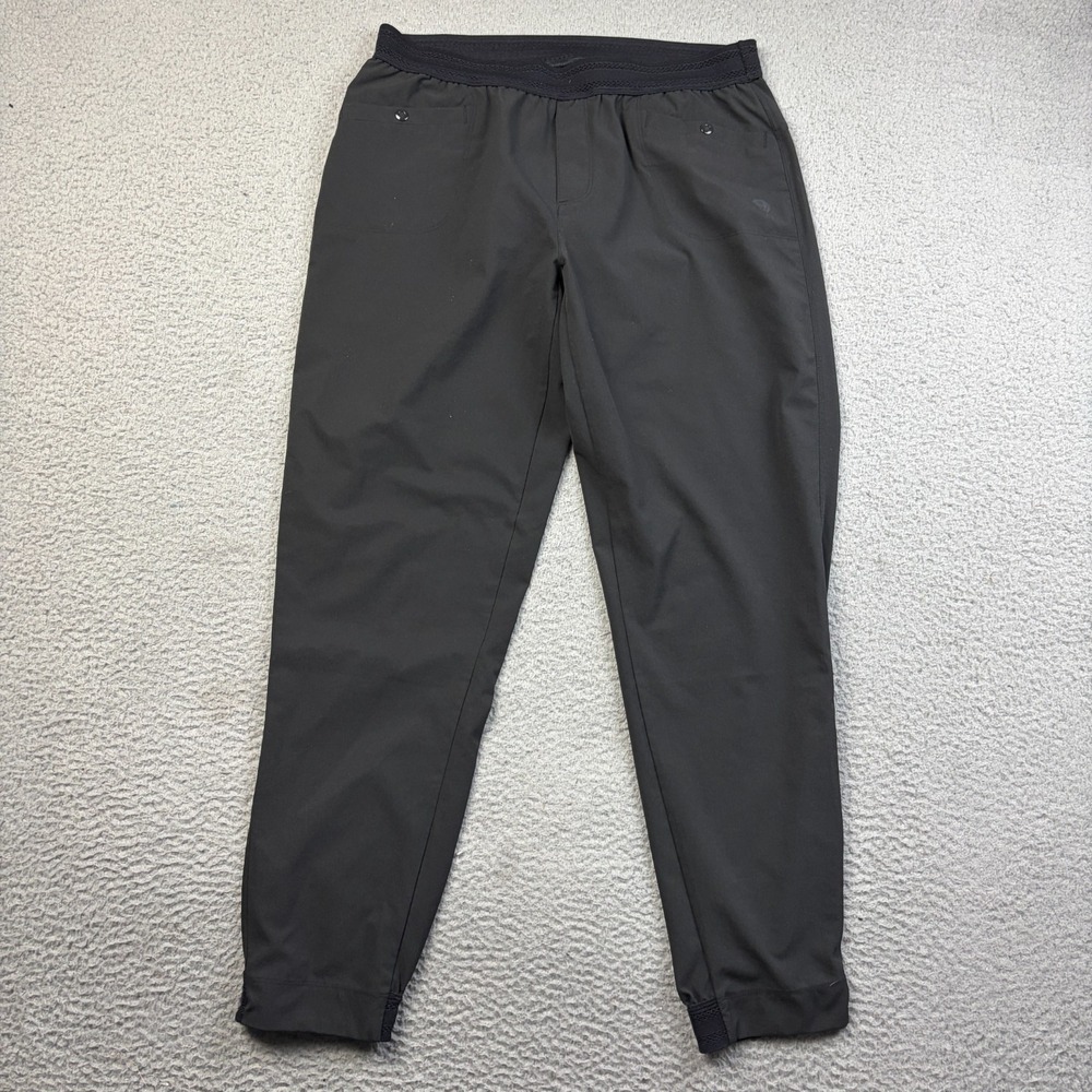 Mountain Hardwear Pants Women Right Bank Scrambler Hiking Mesh Cuff Black Medium